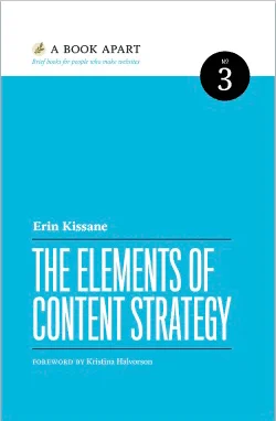 The Elements of Content Strategy — Erin Kissane